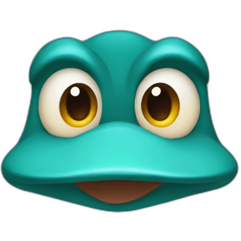 Perry the platypus emoji