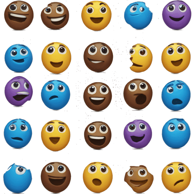 M&M’s characters emoji