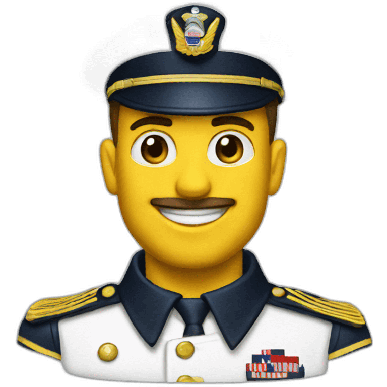 Sargento navy emoji