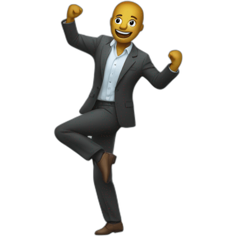 sales person dancing emoji