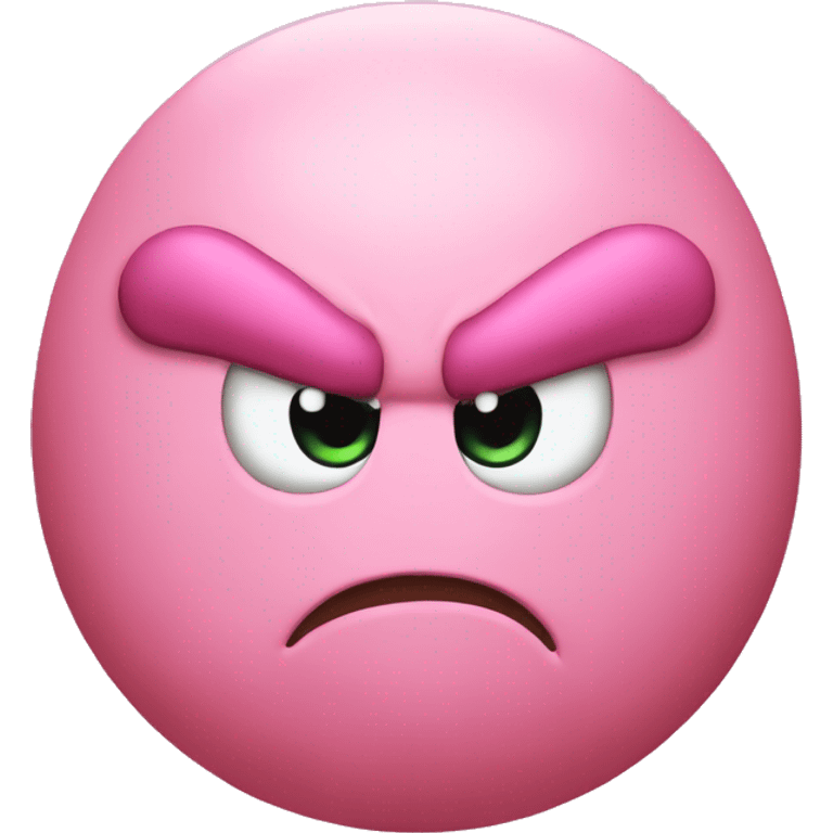 kirby angry  emoji