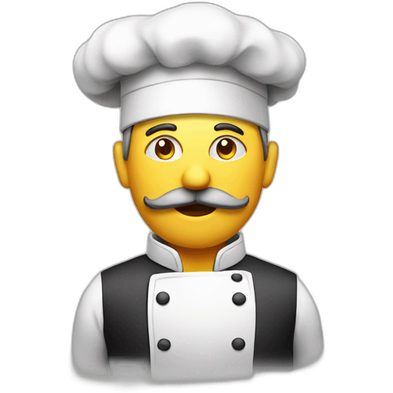 smoking chef face emoji