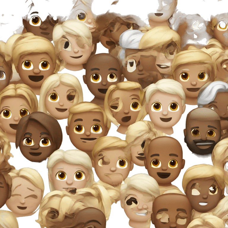 aesthetic white or brown emojis  emoji