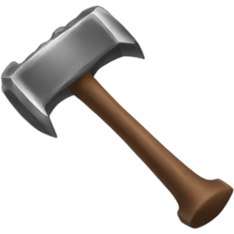 brown ban hammer emoji