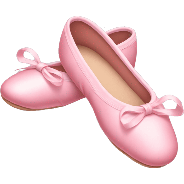 Pink ballet shoes emoji