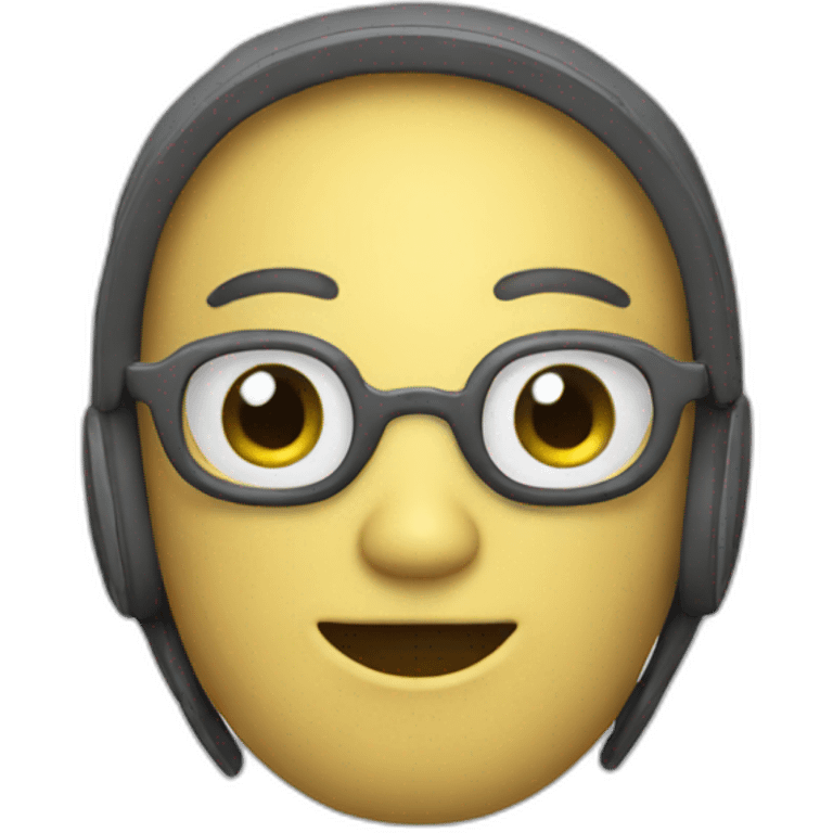 3d chatbot emoji