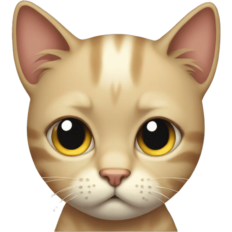 Cat sad emoji