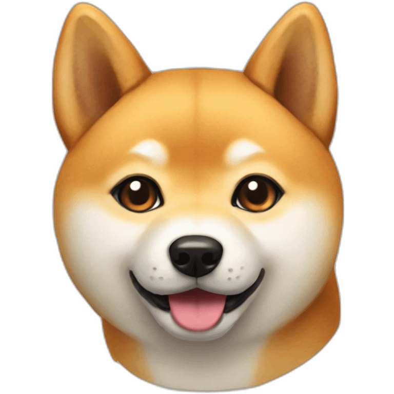 cute shiba inu emoji