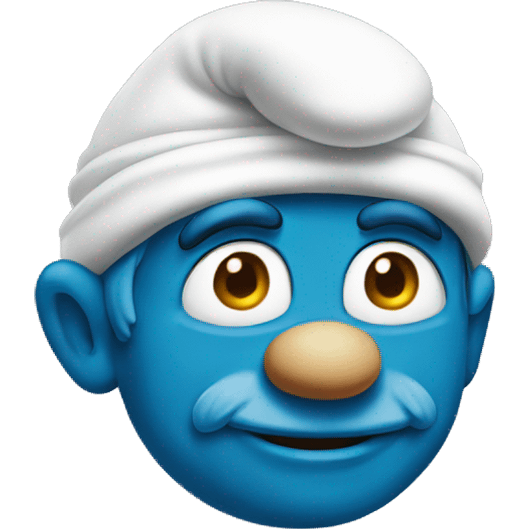 Smurf emoji