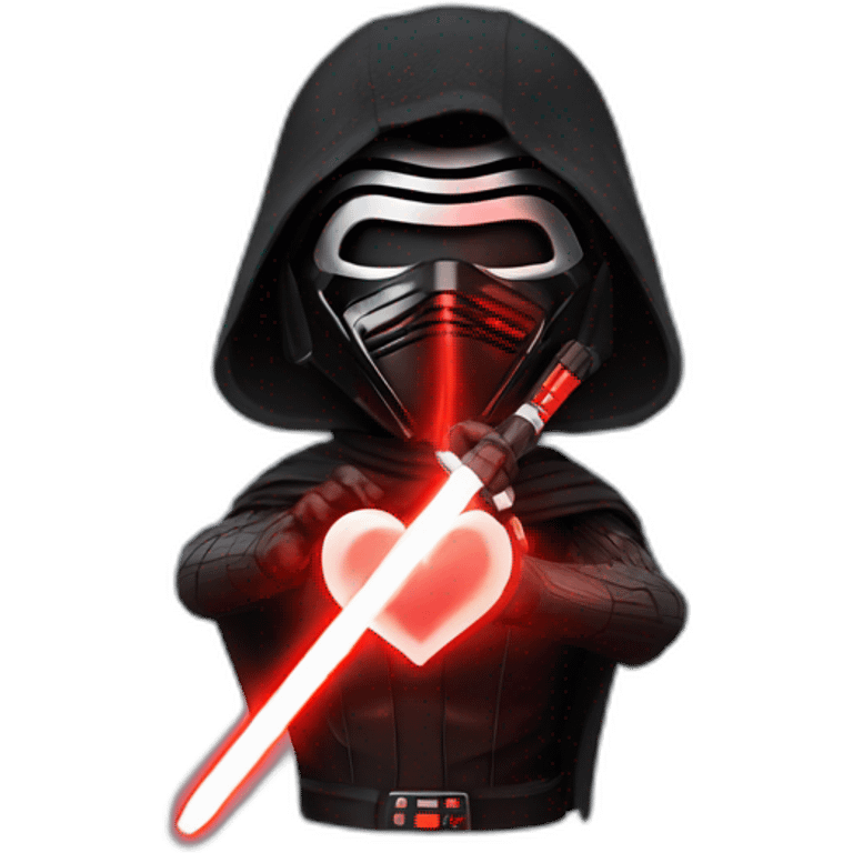 kylo ren heart eays emoji