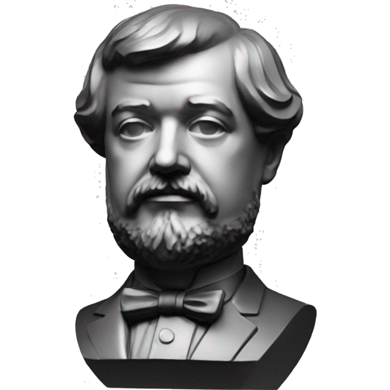 Claude Debussy bust emoji