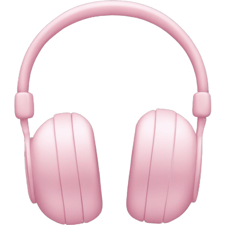 pastel pink headphone emoji