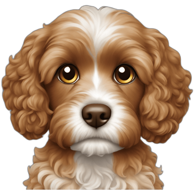 brown toy cavapoo emoji