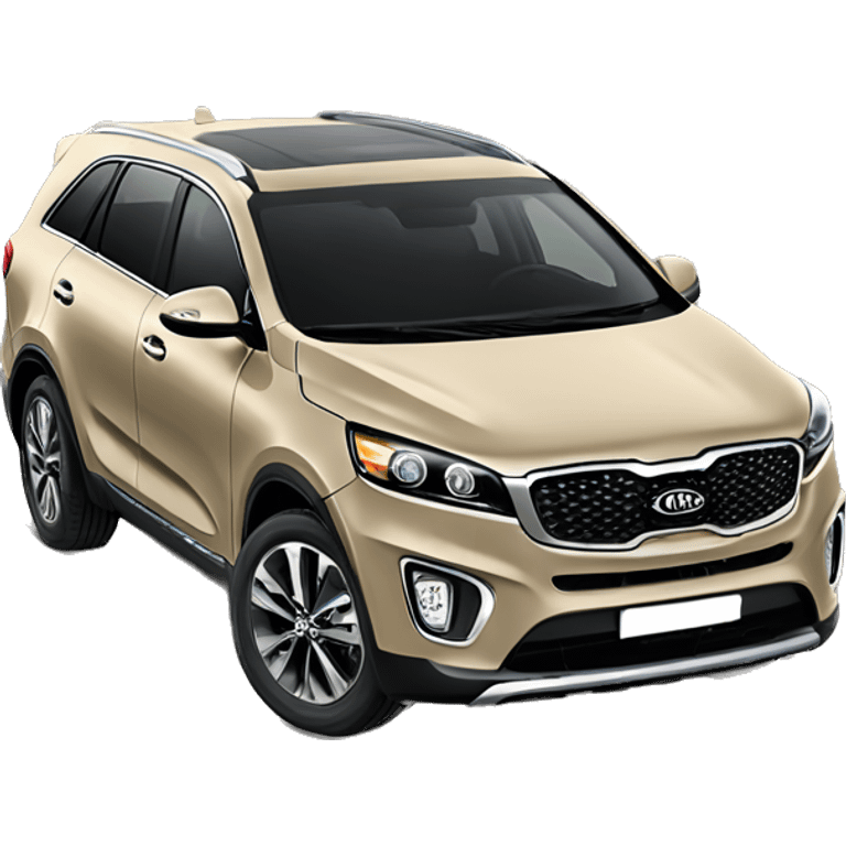 Kia Sorento beige  emoji