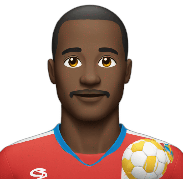 Homme avec le maillot de la rdc emoji