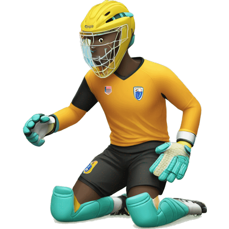 Goalkeeper emoji