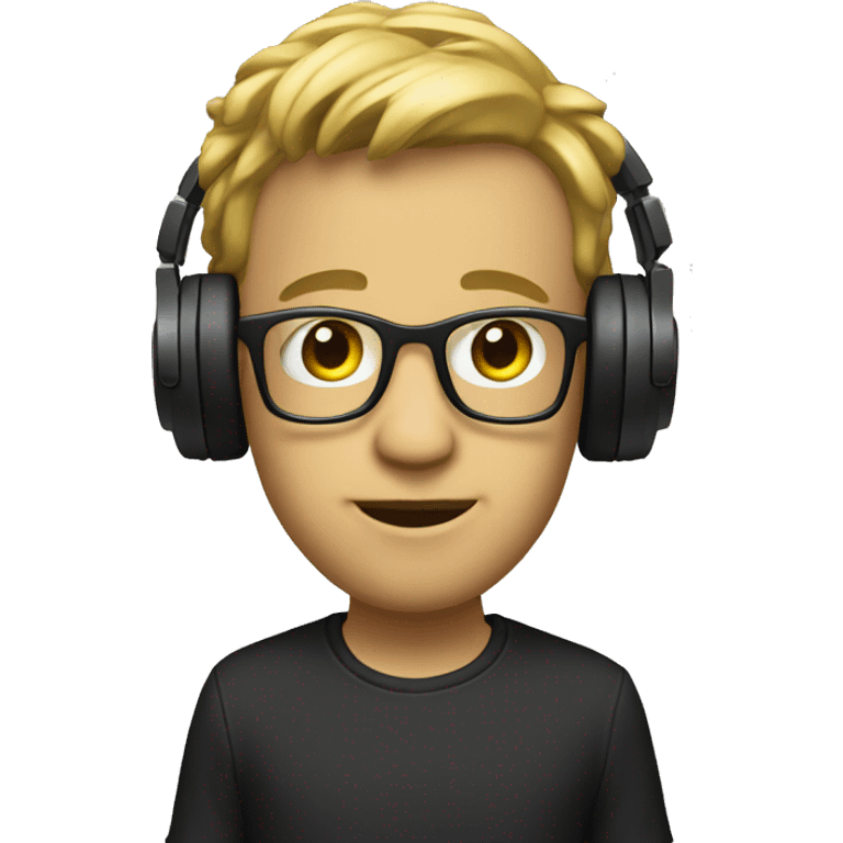 Un mono Dj emoji