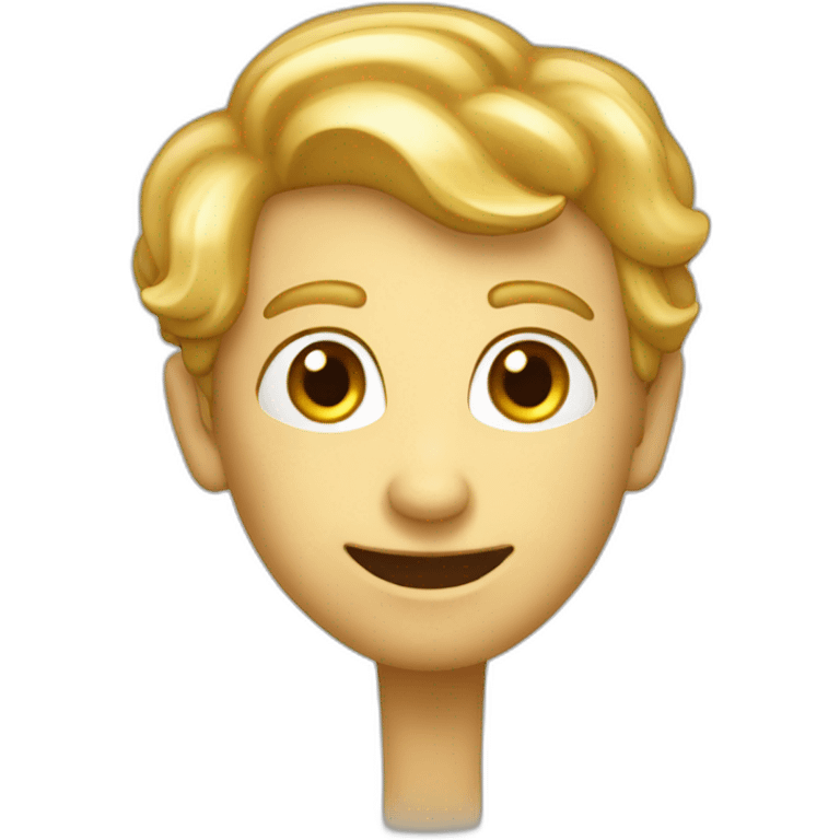 Lumière en forme d’humain emoji