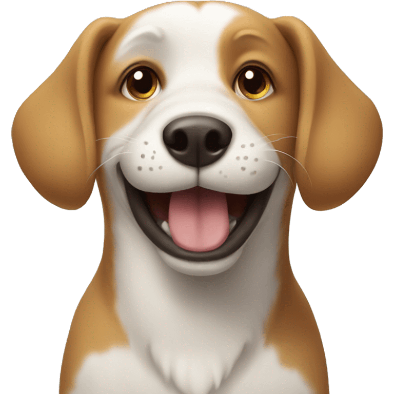 dog smiling  emoji