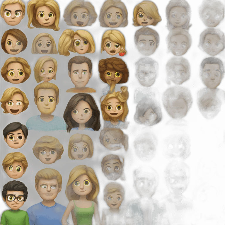 Modern family série emoji