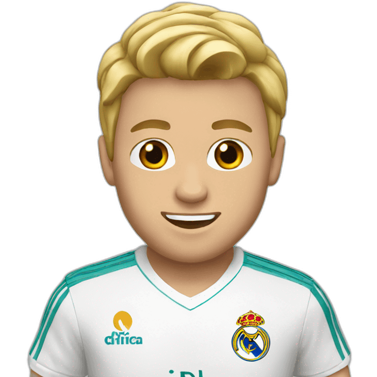 Real madrid blond emoji