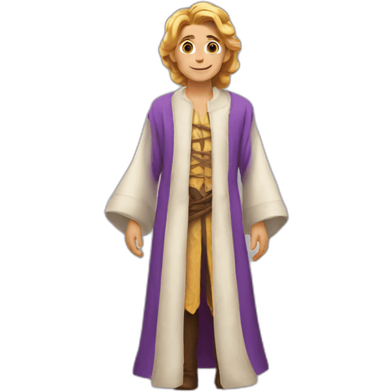 Raiponce robe emoji