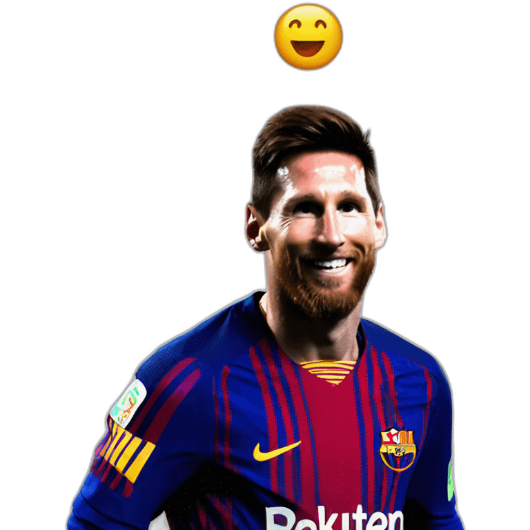 Messi sur ronaldo emoji