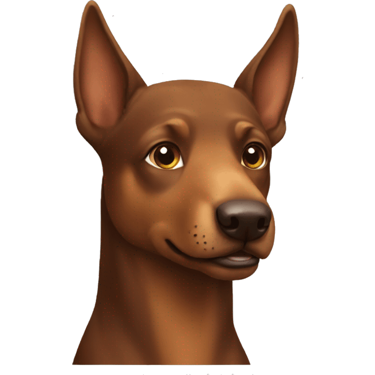 Fat Brown kelpie emoji