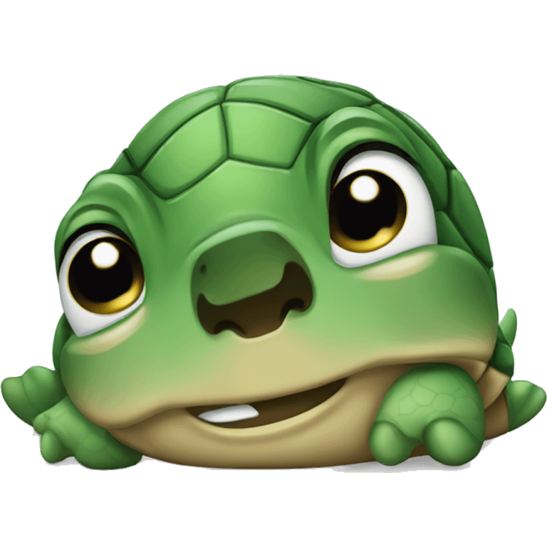 Turtle crying  emoji