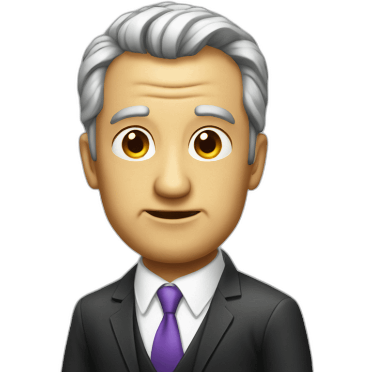 Evil billionaire emoji