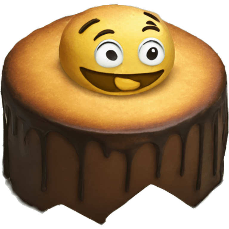 cake in a pile of money emoji