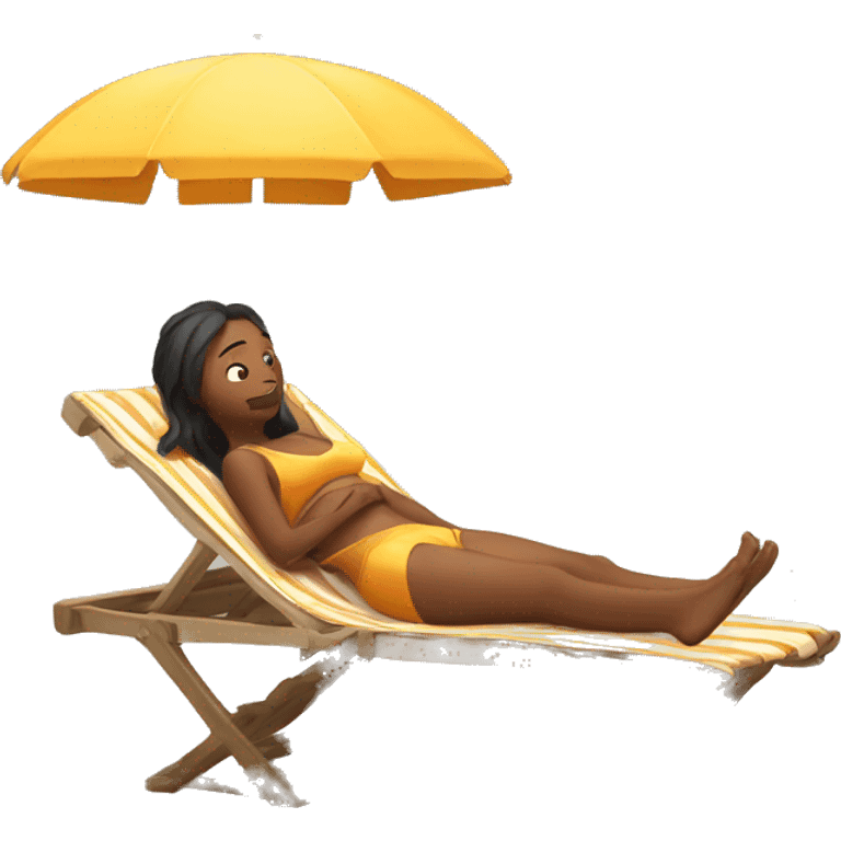 Tarinyada sunbathing emoji