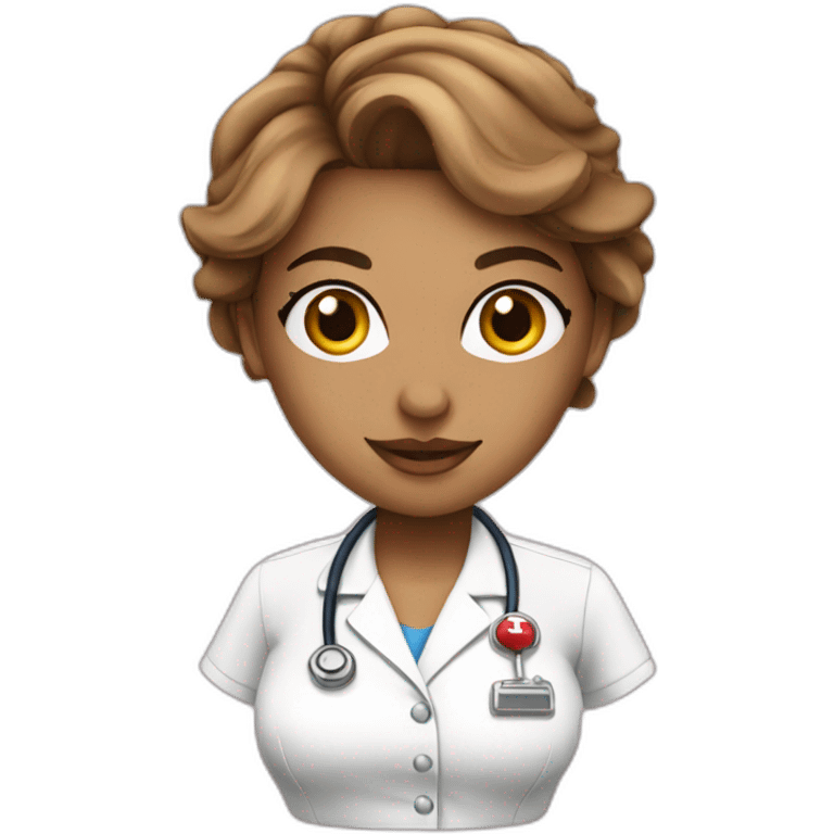 Sexy nurse emoji