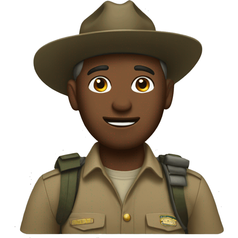 Park ranger  emoji