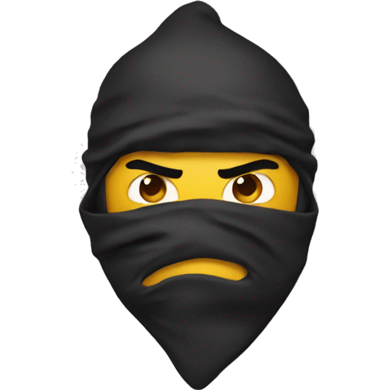 angry poop ninja emoji emoji