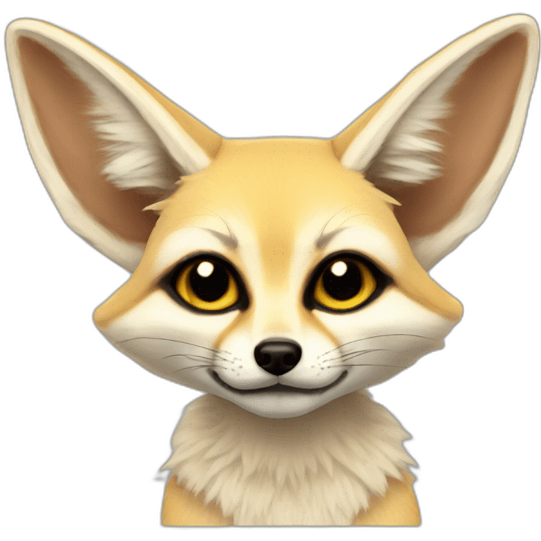 Fennec fox dj emoji