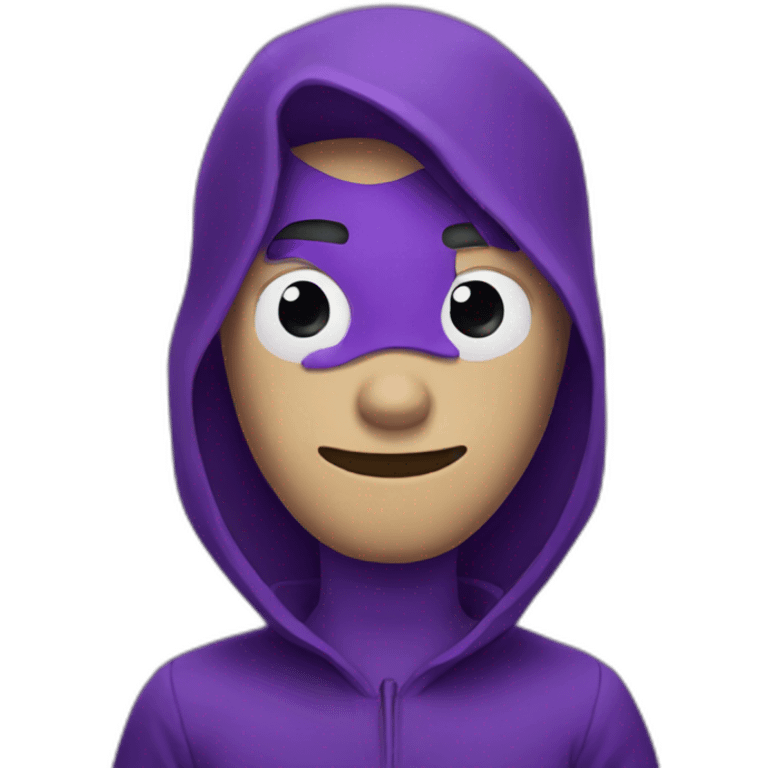 William Afton purple guy emoji