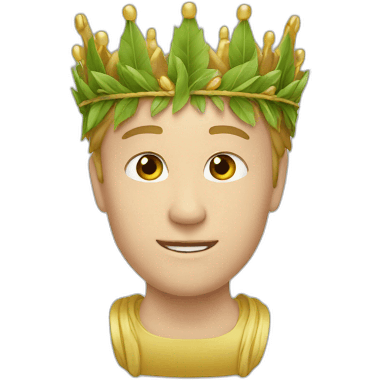 laurel crown emoji