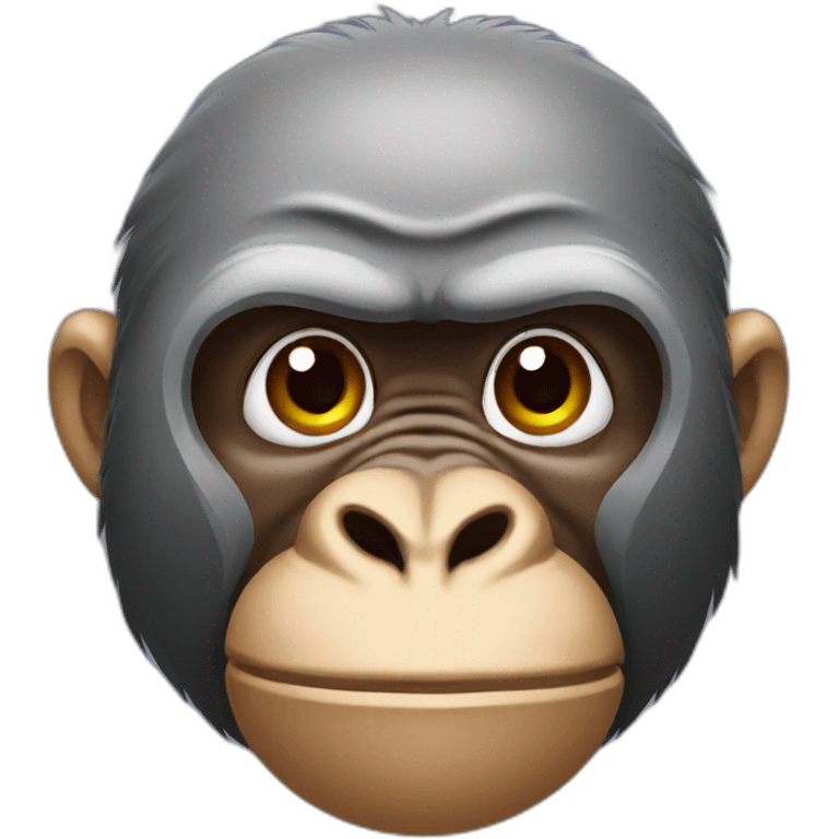 Gorilla face emoji