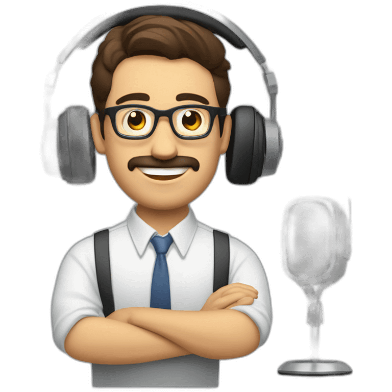 andreu buenafuente and berto romero as radio talkshow hosts emoji