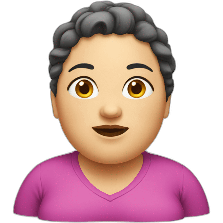 fat women emoji