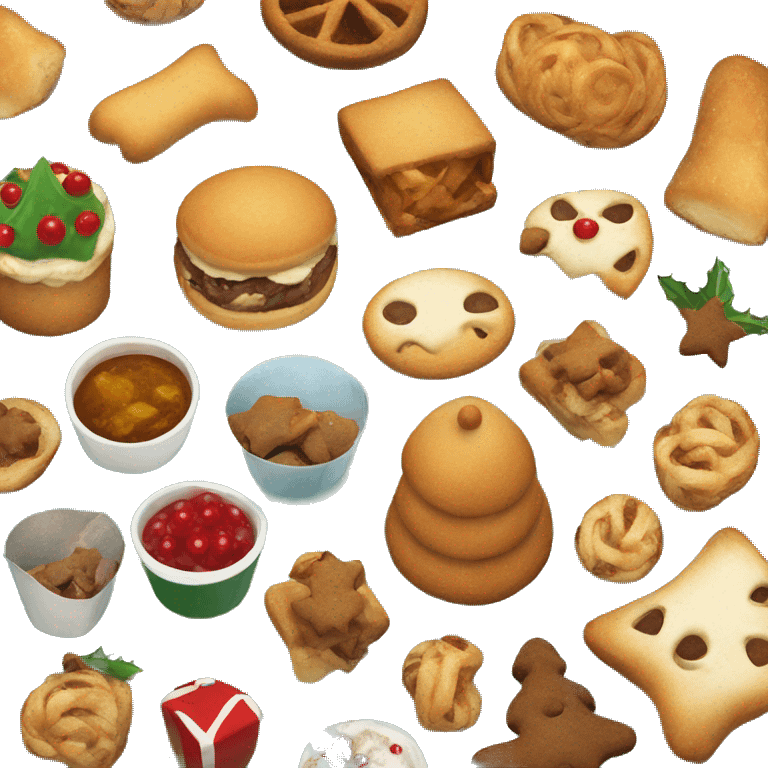 christmas food emoji