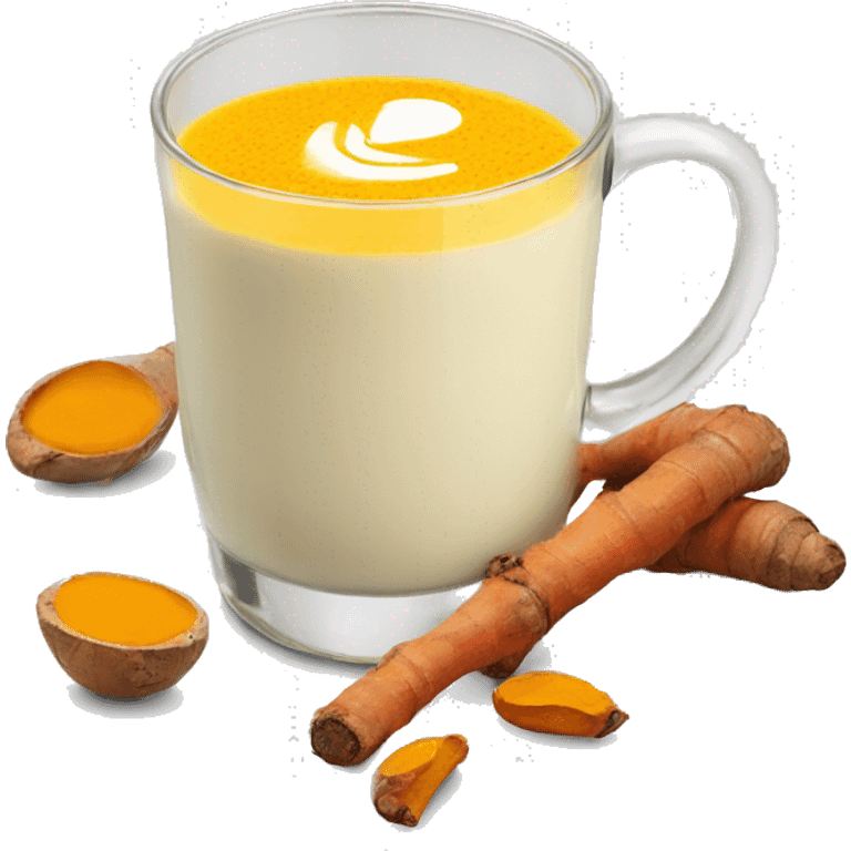 Turmeric milk emoji