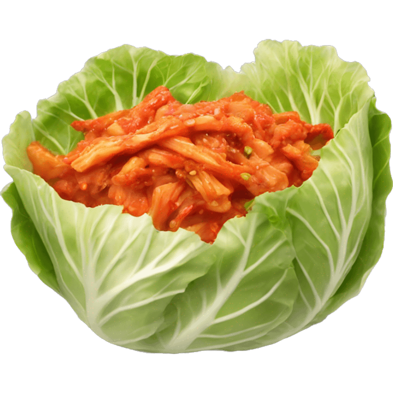 spicy cabbage kimchi emoji