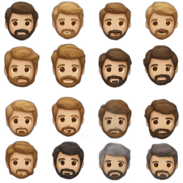 beards emoji