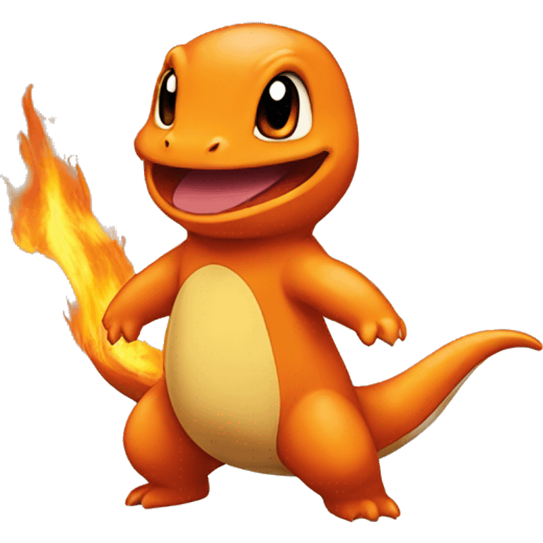 charmander with ash emoji