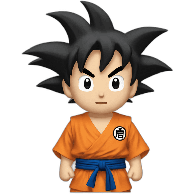 Songoku qui rigole emoji