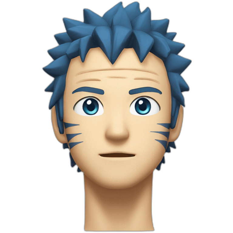 Naruto yeux bleus emoji