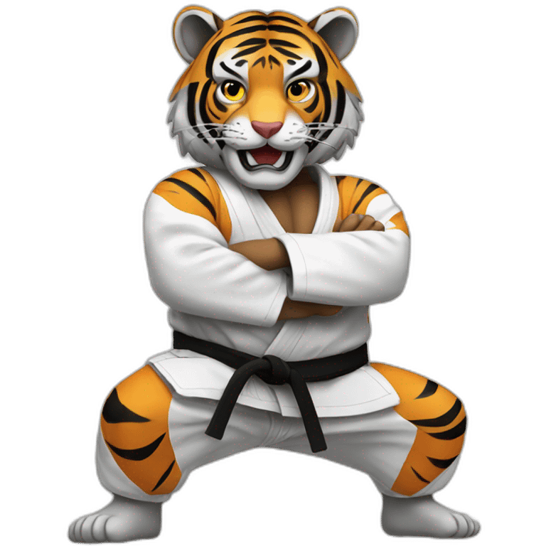 Tiger Jiu-Jitsu  emoji