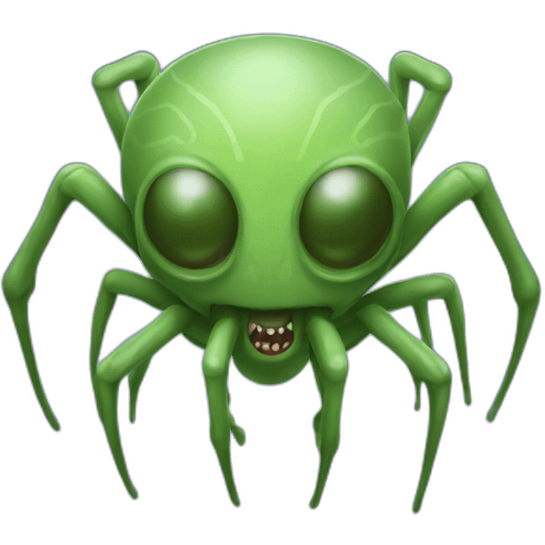 the eight - legged alien emoji